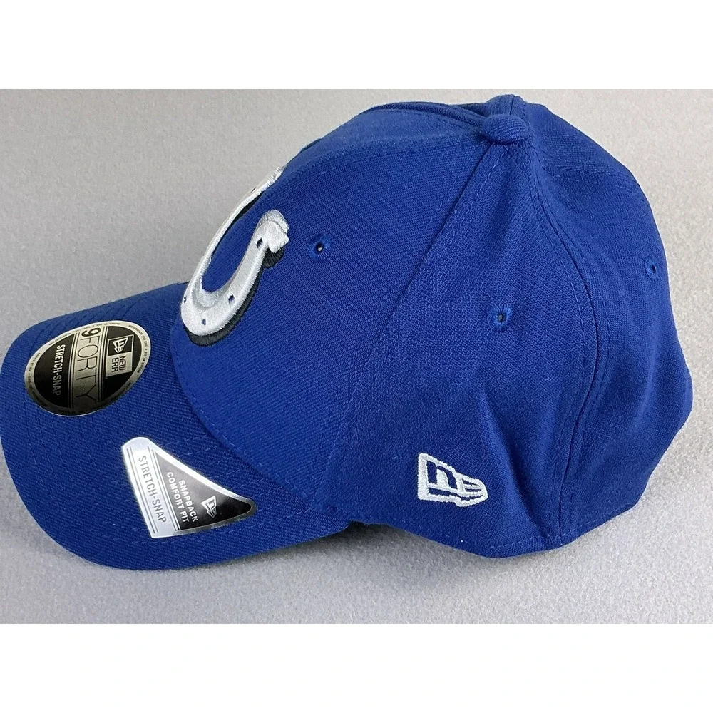 New Era‎ Indianapolis Colts 9FORTY Comfort Fit Blue NFL Hat Cap NWT
